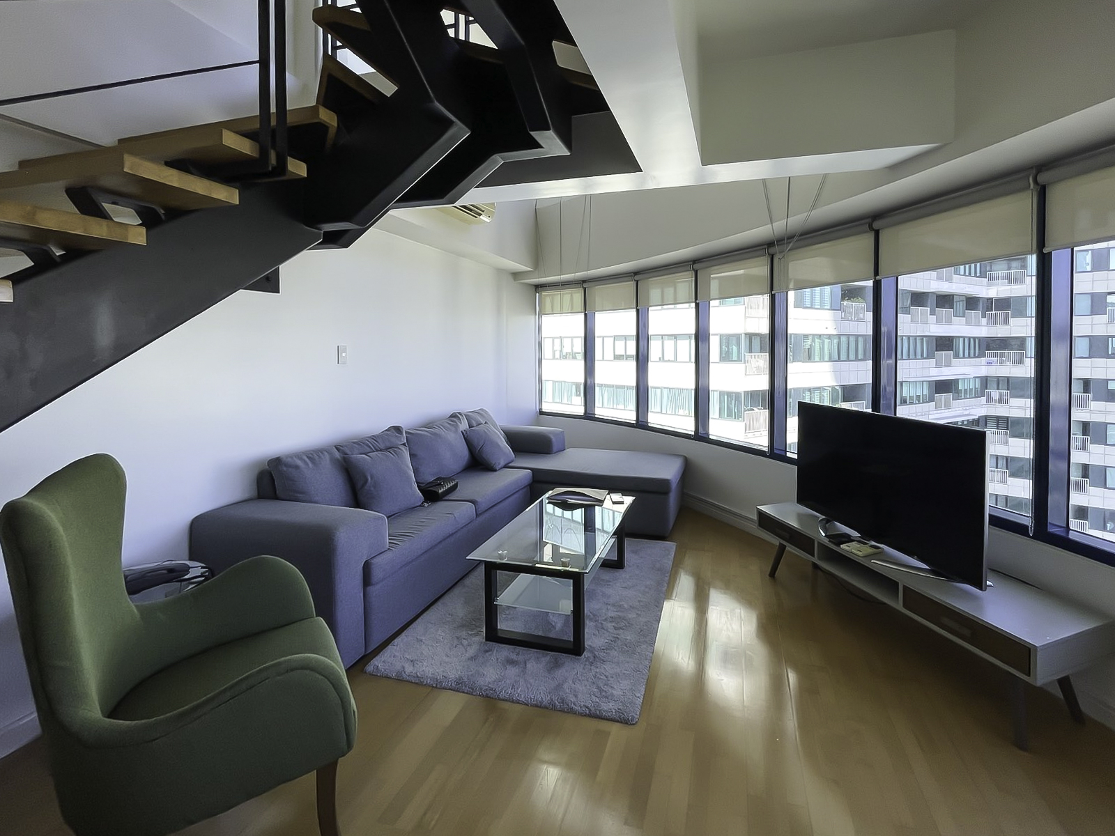 For Lease, 2BR Loft Type Condominium in One Rockwell, Makati City