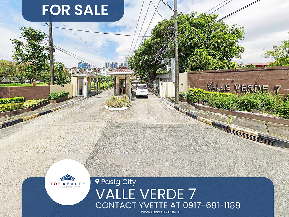 Valle Verde 7 House for Sale in Pasig City