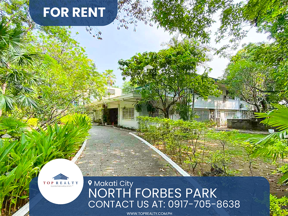 House for Rent in Makati City at North Forbes Park Village