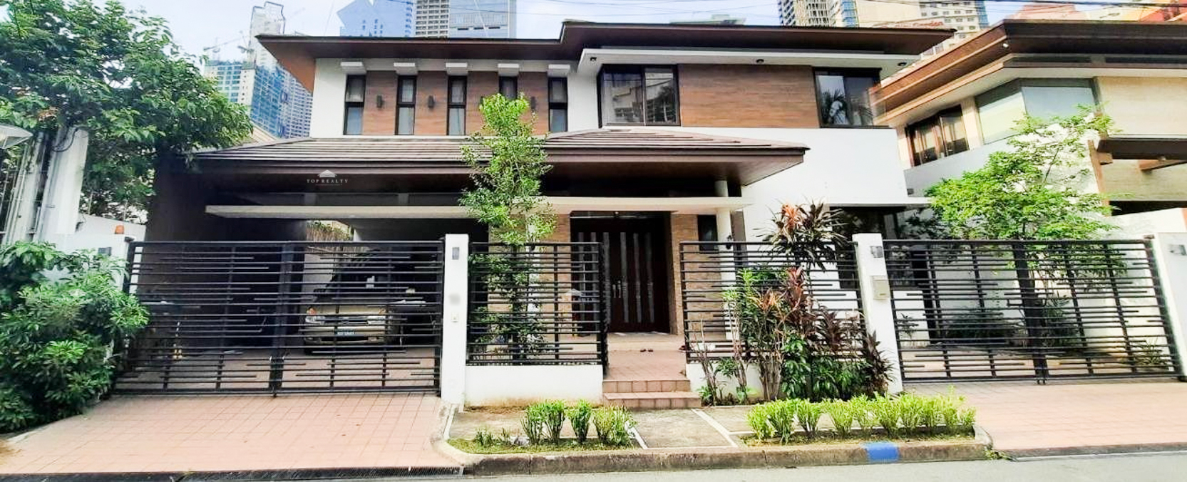 5 Bedroom House and Lot for Rent in Bel-air II in Makati City