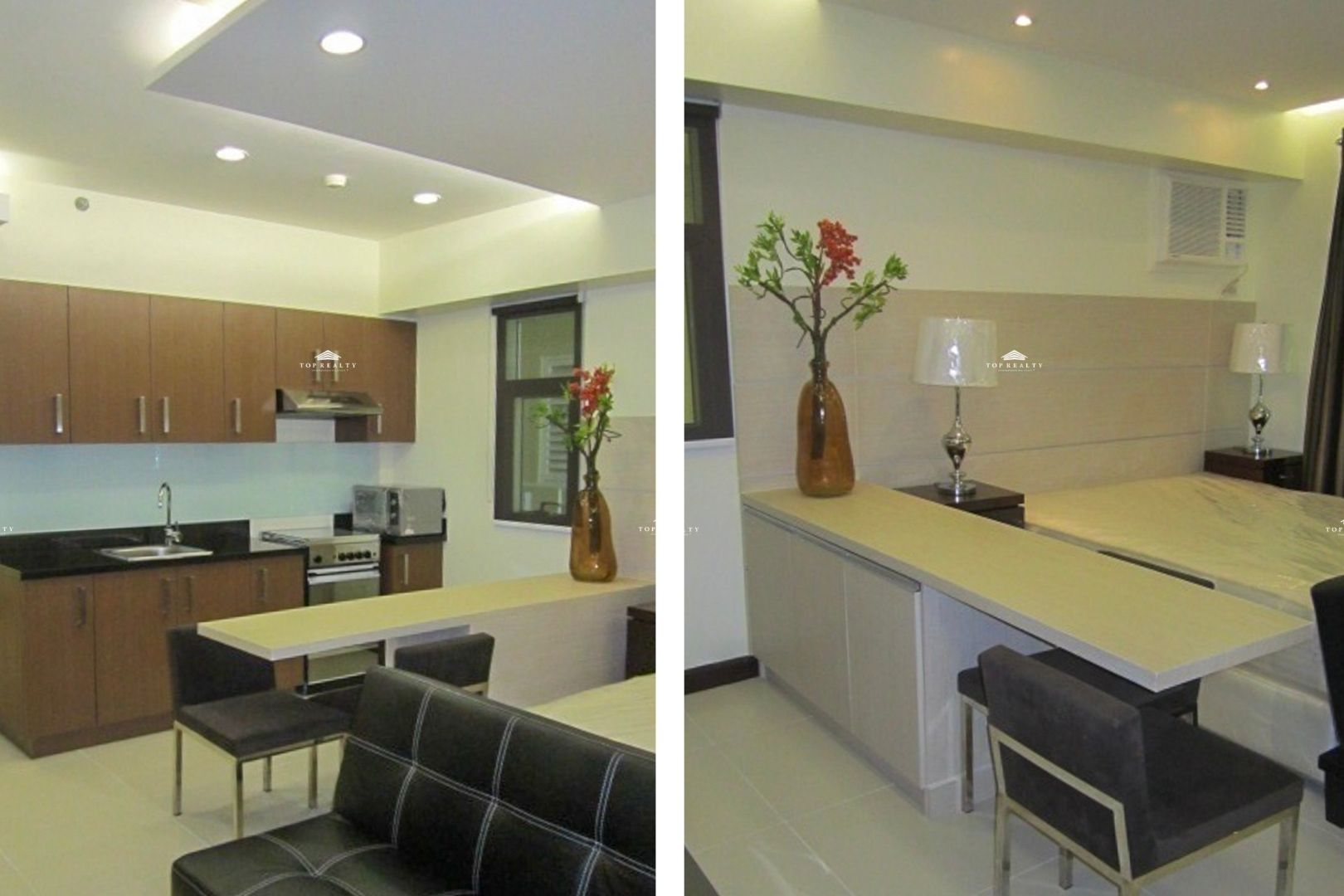 Fully-Furnished 42 sqm Studio Condominium Unit for Sale in BGC, Taguig City at Two Serendra