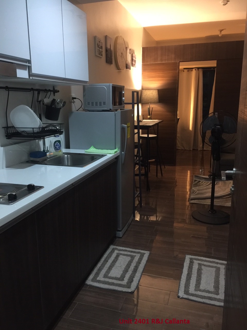 Fully Furnished 1 Bedroom Unit with Balcony at Air Residences for Rent