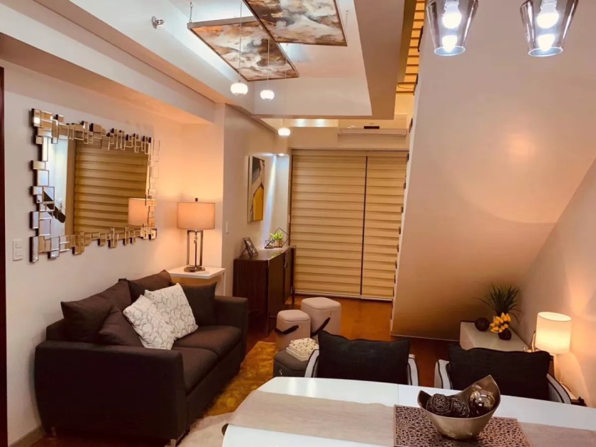 1 Bedroom Loft Fully Furnished in Eton Greenbelt Residences