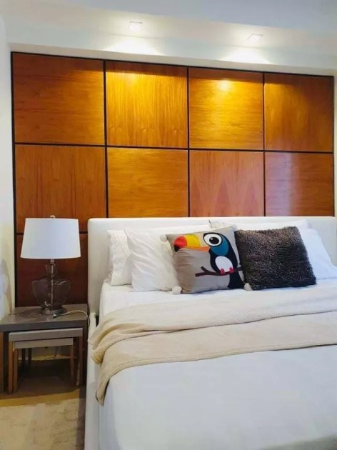 Fully Furnished 3 BR Unit with Balcony & Parking For Sale in Sheridan Towers
