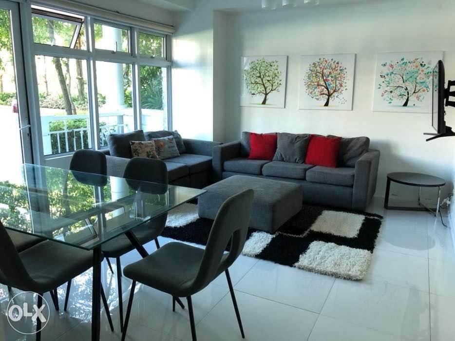 Fully Furnished 3 Bedroom Unit with Parking & Balcony in Two Serendra for Rent