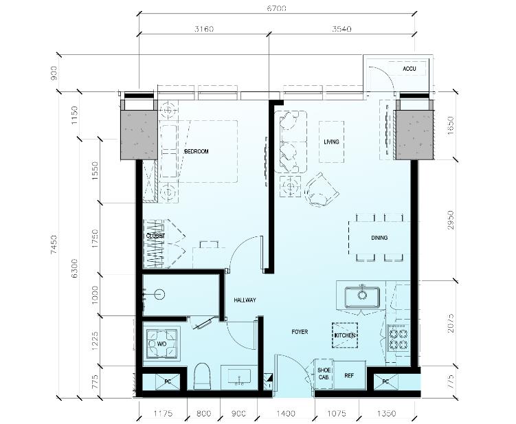 FOR SALE 1BR UNIT AT THE SEASONS HARU TOWER