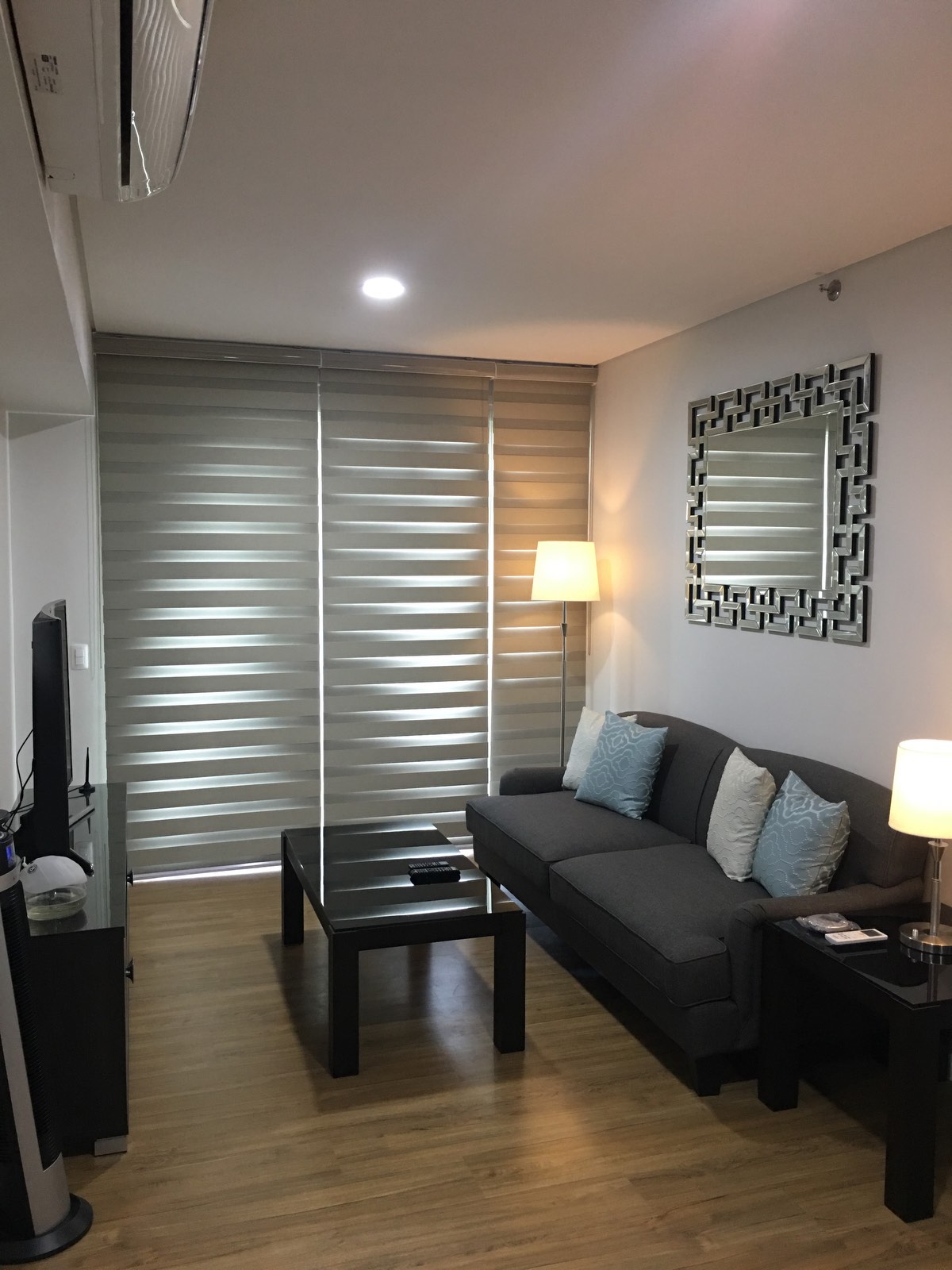 FOR RENT: 2 Bedroom Unit with Balcony and 1 Parking in Two Serendra