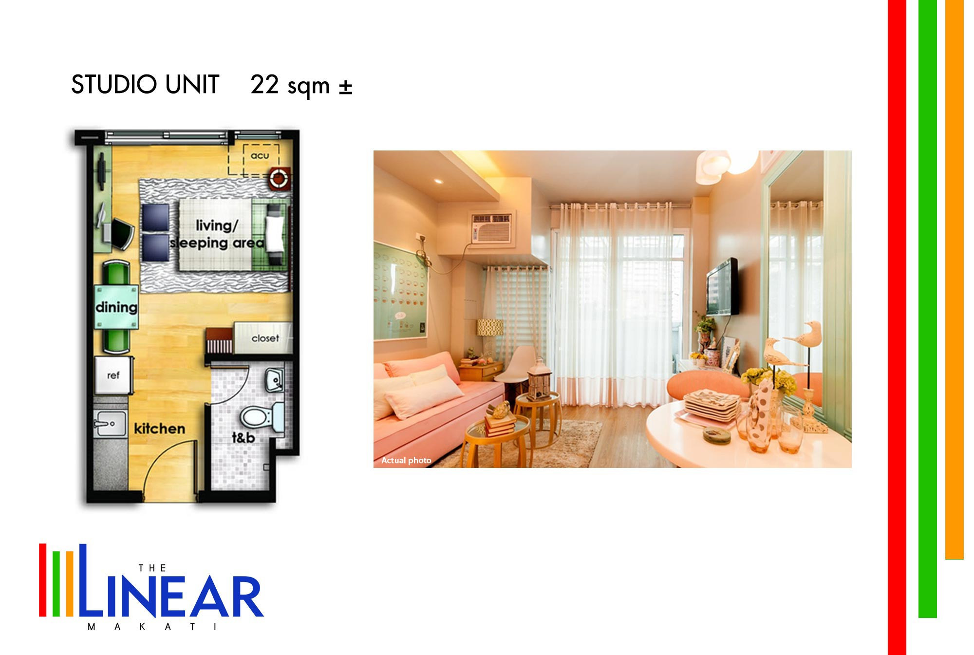 THE LINEAR Makati - STUDIO FOR SALE