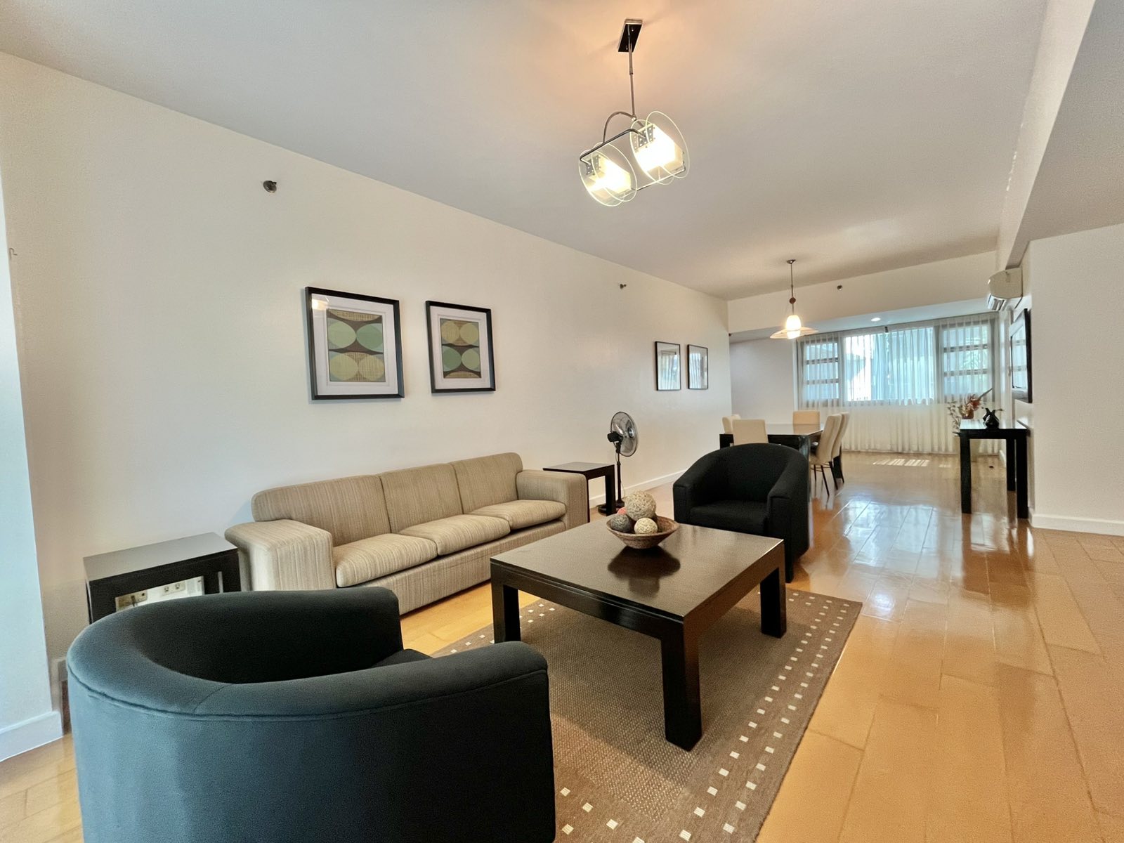 FOR RENT - 2 BEDROOM UNIT WITH MAID'S ROOM AT SHANG GRAND TOWER